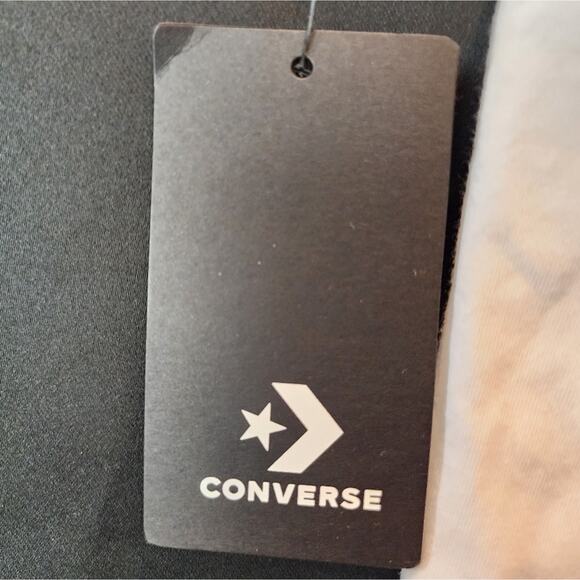 Converse Chuck Taylor All Star Tee New White T-Shirt Short Sleeve Boys Size L - Picture 4 of 6